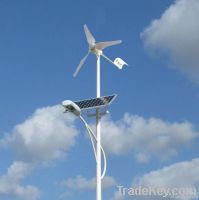 green wind power generator 400w wind-solar street lamp