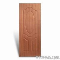 Veneered HDF door skin