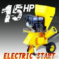 shredder chipper with electric start