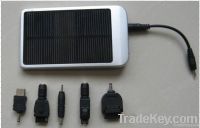 Solar cell phone charger