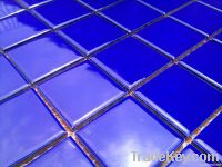 Blue Color Swimming Pool Porcelain Mosaic