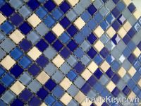 4mm Crystal Glass Mosaic mix Stone Mosaic