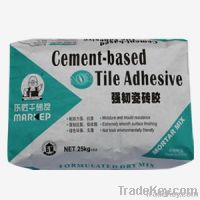 Tile adhesive