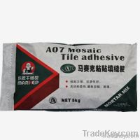 Mosaic adhesive and grout