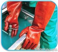 Chemical Resistant PVC Gloves