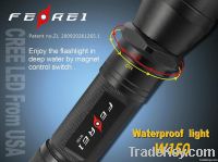 150m waterproof dive flashlights W150