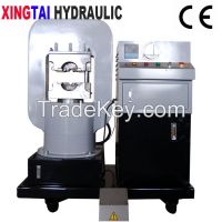 Hydraulic steel wire rope press machine