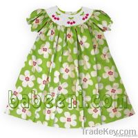 Smocked bishop baby dresses