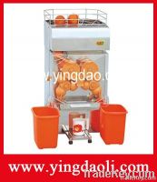 Automatic commercial orange juice extractor