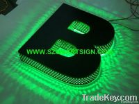 led halolit letter sign