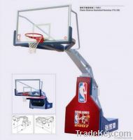 spring collapsible basketball backstop