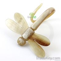 DRAGONFLY Handmade Organic Horn Napkin Ring