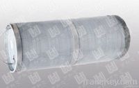 Oil filter element for refrigeration compressor