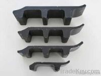 Excavator track shoe profile