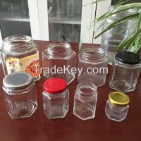 Glass Jar, Glass Container.Food Storage Glass Beverage