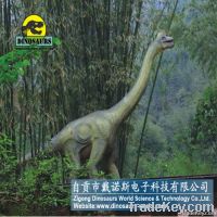 Animatronic Brachiosaurus in dinopark