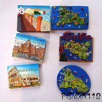 Seabeach Souvenir resin magnet