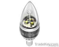 3*1w led candel light e14