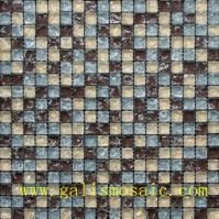 ice crackle glass mosaic