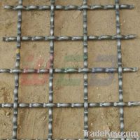 Crimped wire mesh