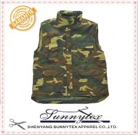 Camouflage Workwear Vest