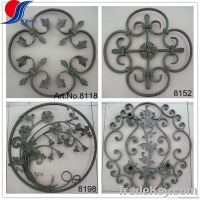 wrought iron rosette