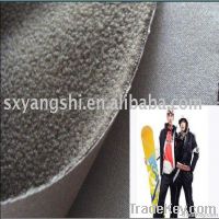 TPU membrane and fleece bonded softshell jackets fabric