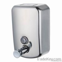 Stainless steel soap dispenser