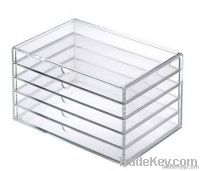acrylic makeup organizer drawers