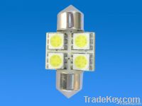 LED auto lamp 4smd