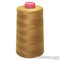 Cotton wrap polyester filament core spun thread