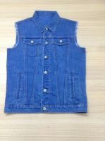 men's  denim vest