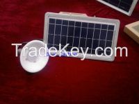 CE and RoHS 5W Indoor Solar LED Lamp