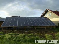 Monocrystalline solar panel