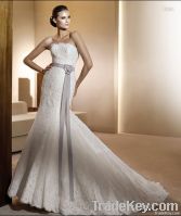 Lace wedding dress F016