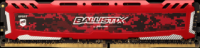 Ballistix Sport LT 8GB DDR4-2400MHz Desktop Ram - UDIMM