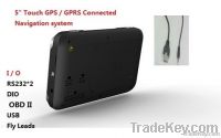 portable connected GPS / GPRS Car / Vehicle navigation system
