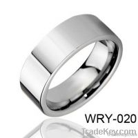 Flat Tungsten Rings Brand New