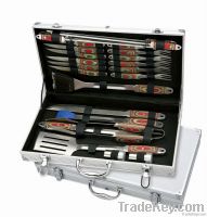 BBQ Pakka Handle Tool Set