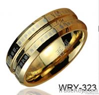 NEW RINGS GOLD TUNGSTEN RINGS laser  tungsten wedding rings Rings
