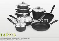 Die casting aluminum nonstick cookware sets