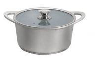 Die cast aluminum nonstick ceramic coating dutch ovens casserole with lid