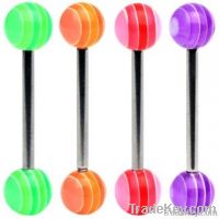 uv tongue rings