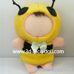10cm 3d Face Doll