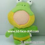 10cm Frog 3d Face Doll---xulong