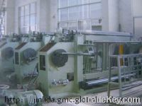 Hexagonal wire netting machine