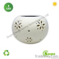 Solar Ceramic Light, Solar Garden Lamp, Home Decorative light