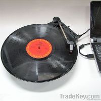 Plastic USB Turntable Record Player Mp3 Cnverter