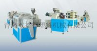 Steel wire reinforcing pipe production line