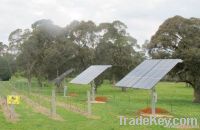 pole solar mount racks